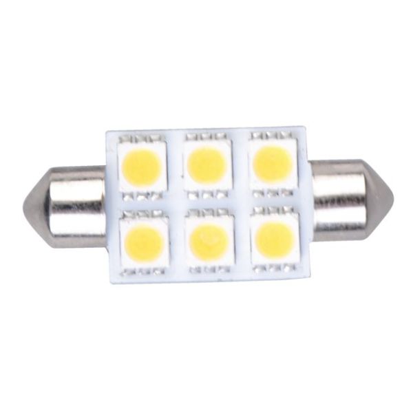Led lamp led6 festoon 10-30V 37mm