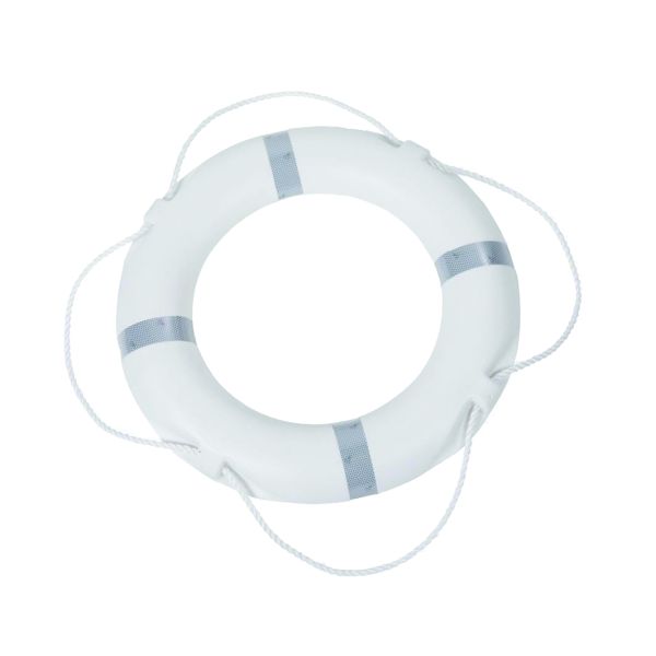 Lifebuoy 75cm 2.5kg white with reflection