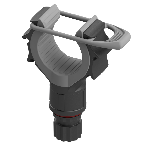 Borika universal holder with elastic closure Ø15 to 50mm