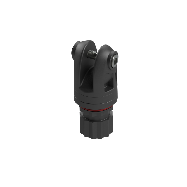 Borika adapter for mounting end piece bimini top