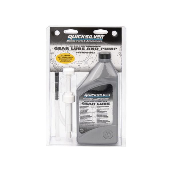 8M0219576 High performance tailpiece oil SAE90 + pump 1L