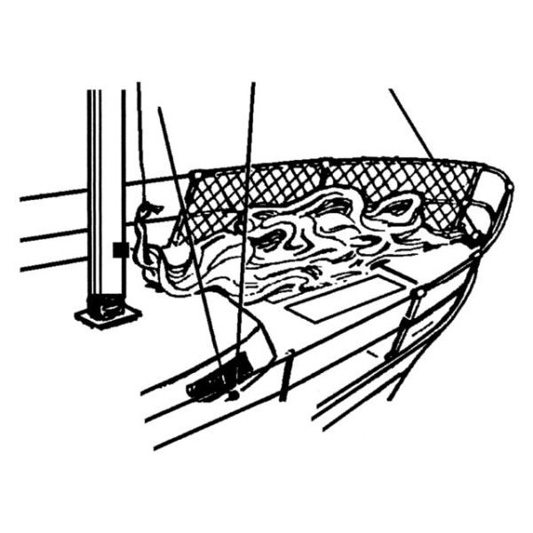 Geländernetz knotenlos