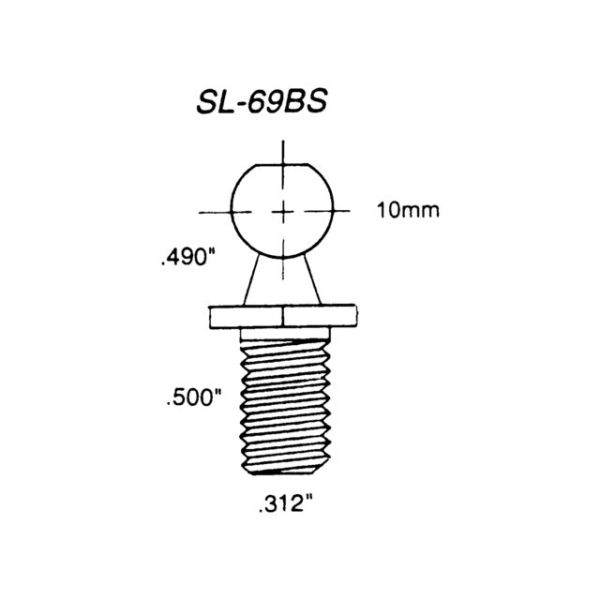 Ball support sl-69-ssbs