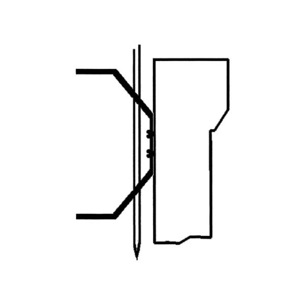 Flaggenklemme Edelstahl