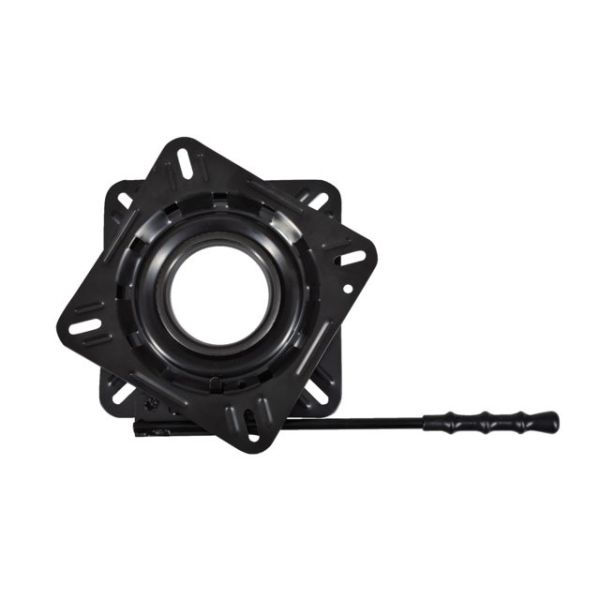 Turntable with lock coated black