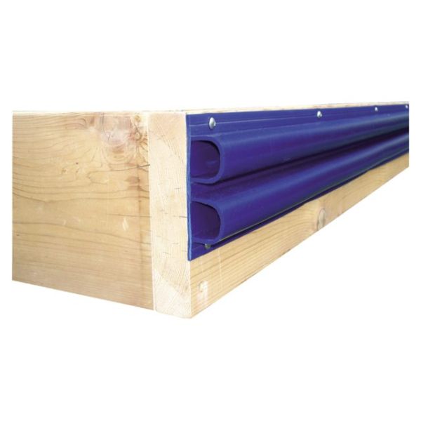 Gerüstpuffer Doppel-D-Profil marineblau 2,4m