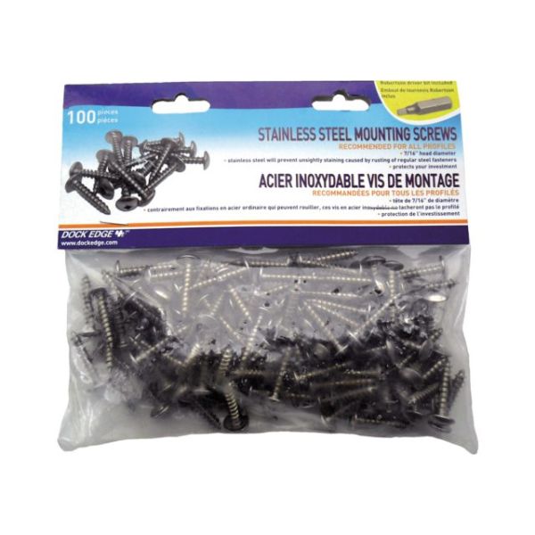 Schrauben zur Befestigung von Gerüstpuffern (100 Stück)