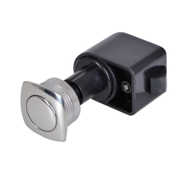 Druckknopf konvex Edelstahl selbstschließend