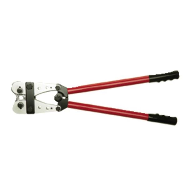 Crimping/pressing pliers heavy duty for terminals 10-120mm²