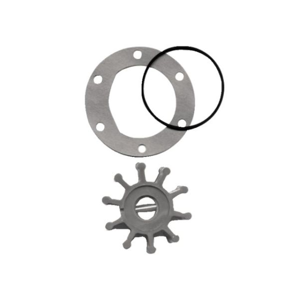 º Neoprene inboard impeller pin drive met pakking & bout