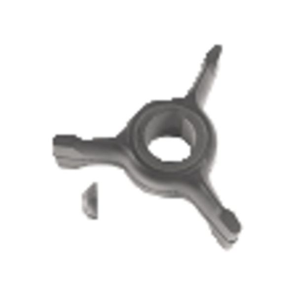 Neoprene outboard impeller key drive 3 met key