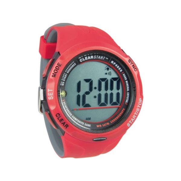 Ronstan clearstart sailing watch, 50mm, red grey