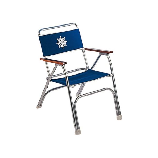 Deck chair blue