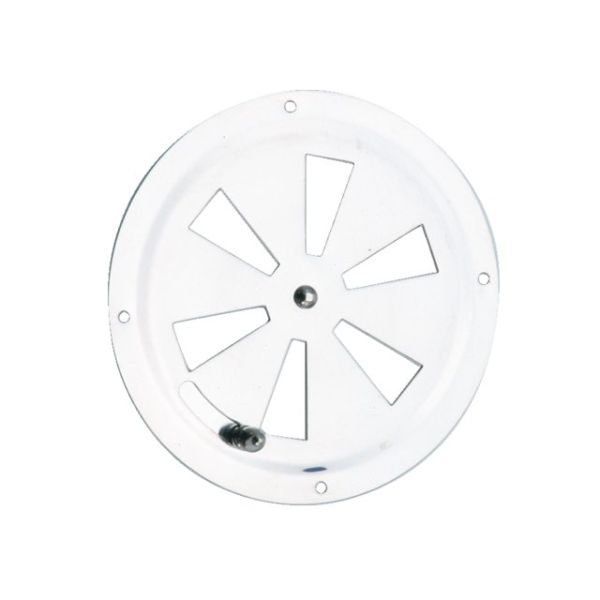 Lüftungsgitter Edelstahl 127mm