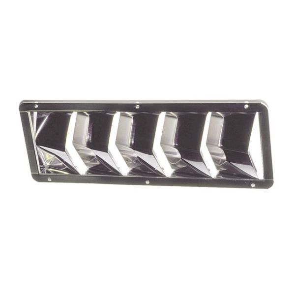 Lüftungsgitter Edelstahl 326x114mm