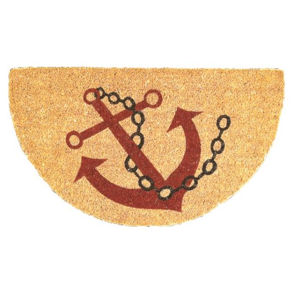 Kokosmatte halbrund 45x75cm