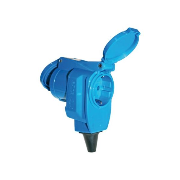 Angled plug CEE/Shuko