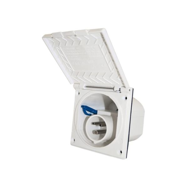 Flush-mounted box CEE white