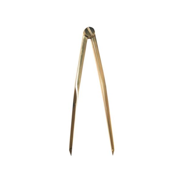 Map compass 180mm straight