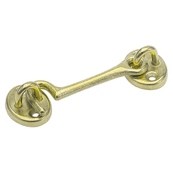 Cabin hook 3 brass 76mm