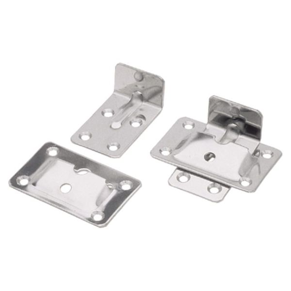 Stainless steel table support set