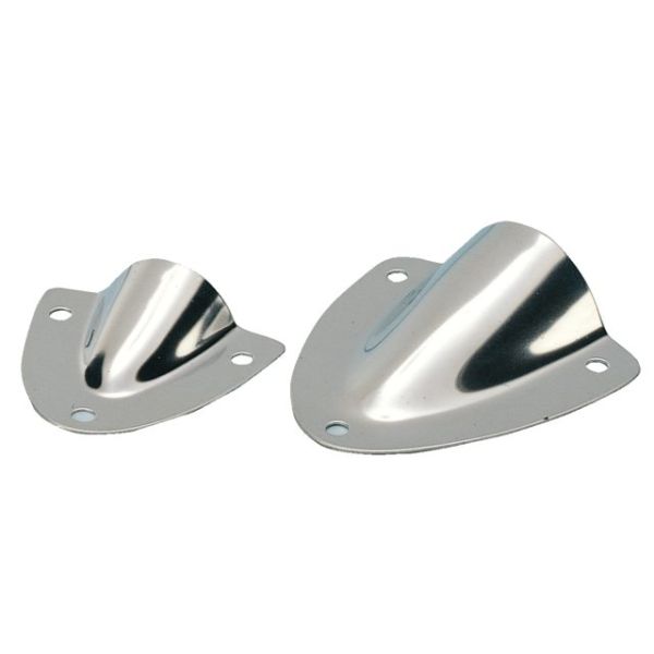 Ventilatieschelp rvs mini 57x54mm