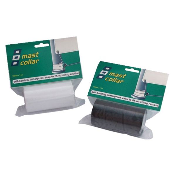 Mastkraag tape zwart 100mm 1.5m