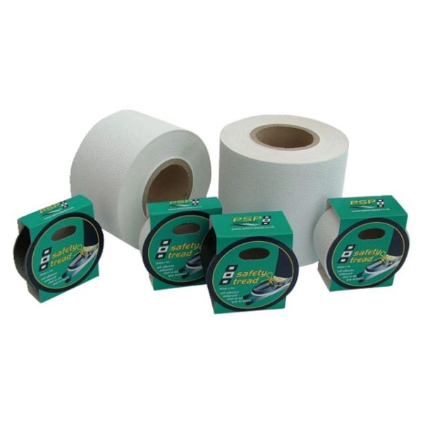 Anti-slip white 100mm 20m