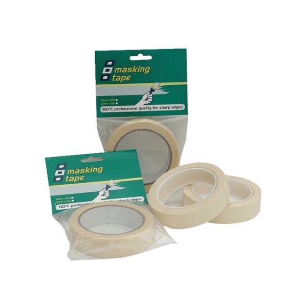 Masking Tape Hanf natur 25mm 25m