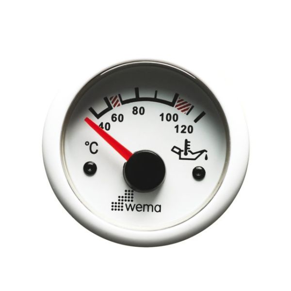 Öltemperatur weiß