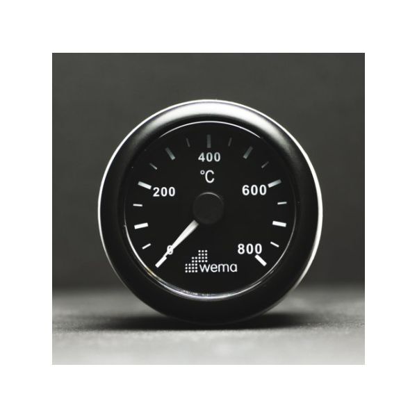 Abgastemperatur schwarz