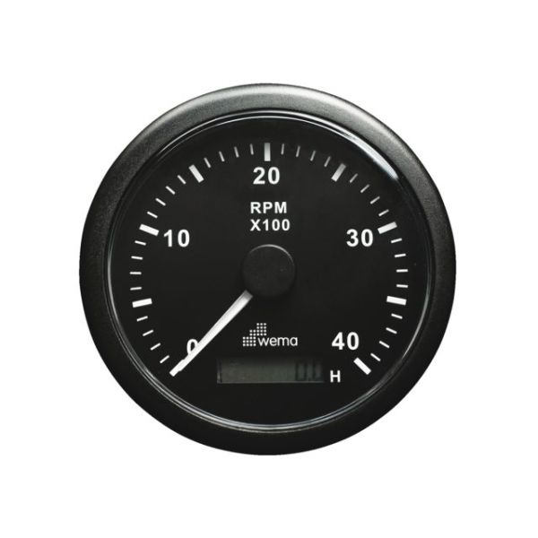 Tachometer 8000/H black