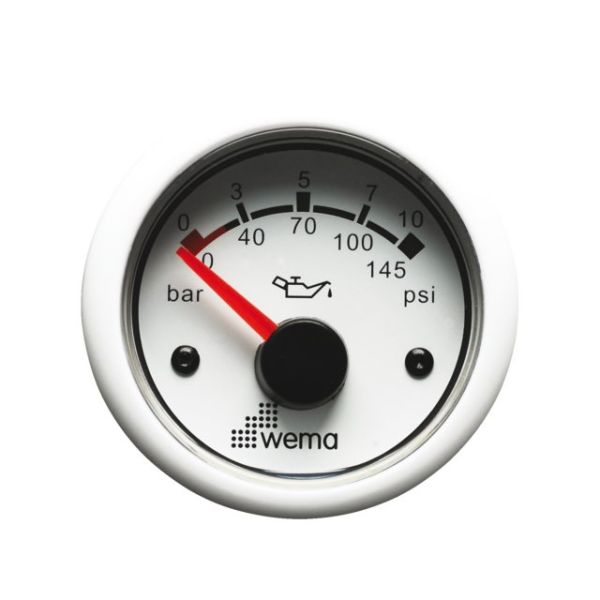 Turbodruk meter wit 25psi/2bar