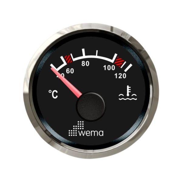 GPS speedometer white 15kn/27km