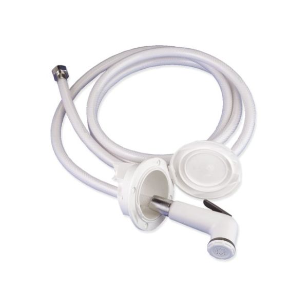 Inbouw douche luxor wit (RAL9010)