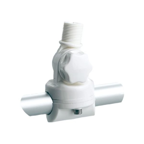 Railingvoet 22mm nylon RA134