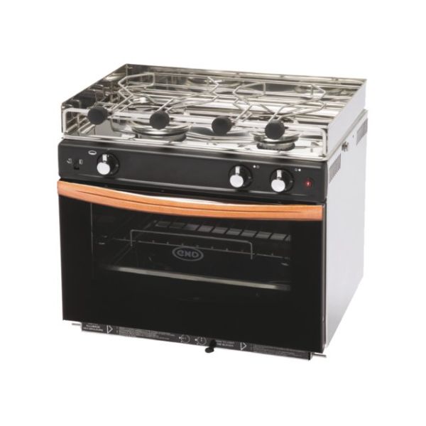 2-burner stove with oven Allure