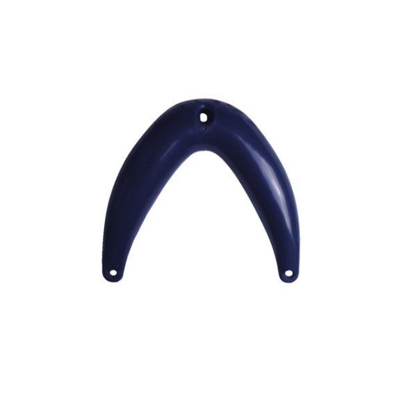 Eidechse mit Kopf 33x34cm marine