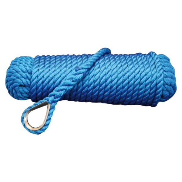 Anchor line polypropylene 12mm 30m blue