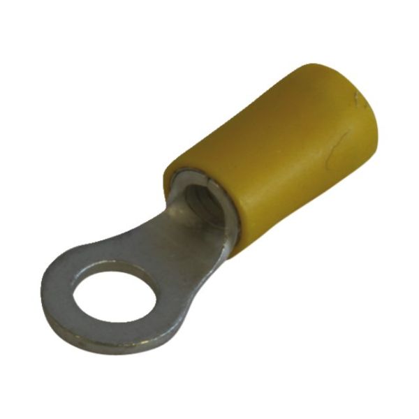Cable lug ring 10mm yellow (3)