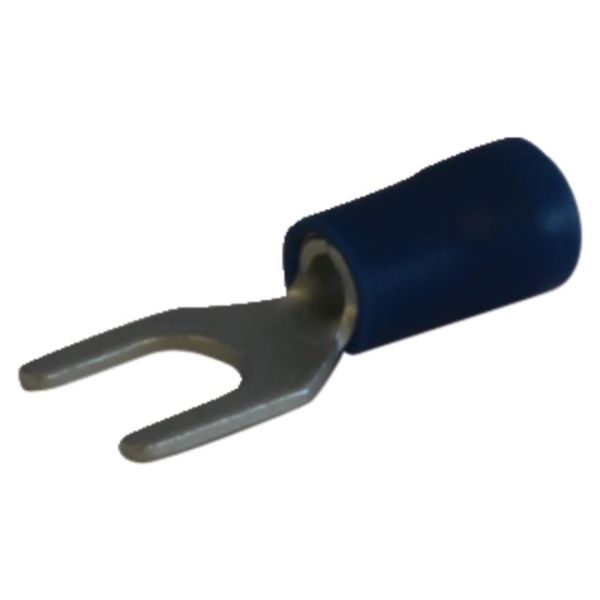 Cable lug fork 5mm yellow (4)