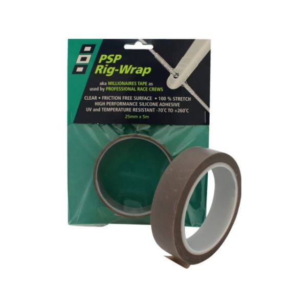 Rig wrap clear 25mm 5m