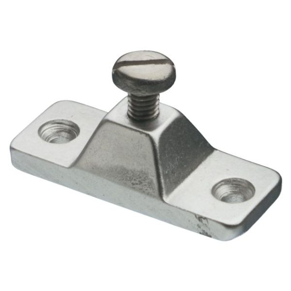 Rohrhaubenverschraubung Aluminium Wandplatte