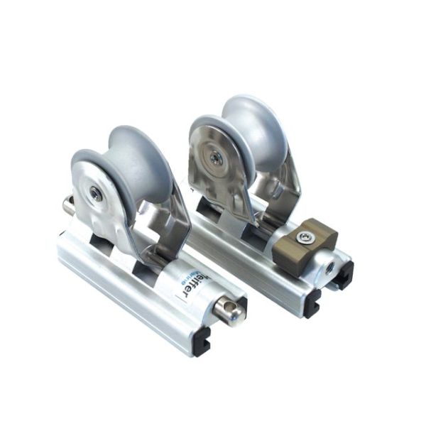 Genoa slide 25mm silver