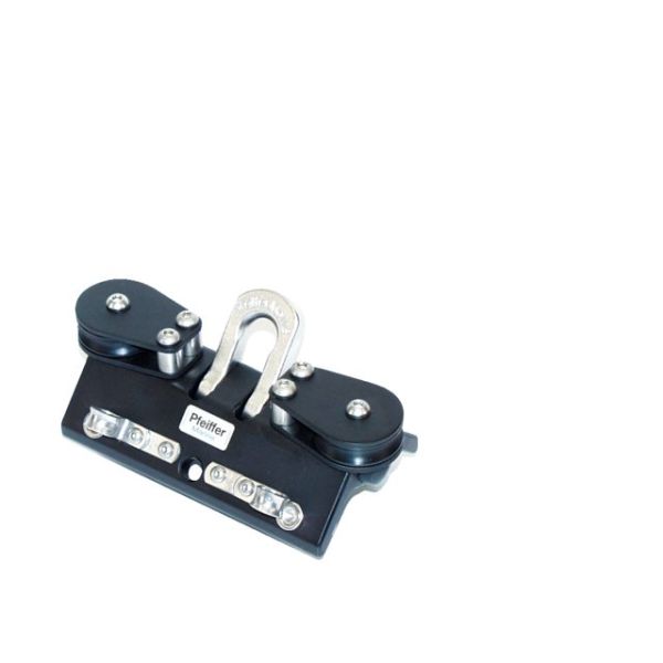 Overflow sled cl for 19mm rail 4 rollers