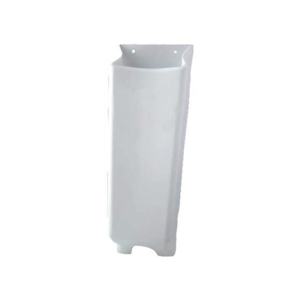 Winch handle holder white plastic