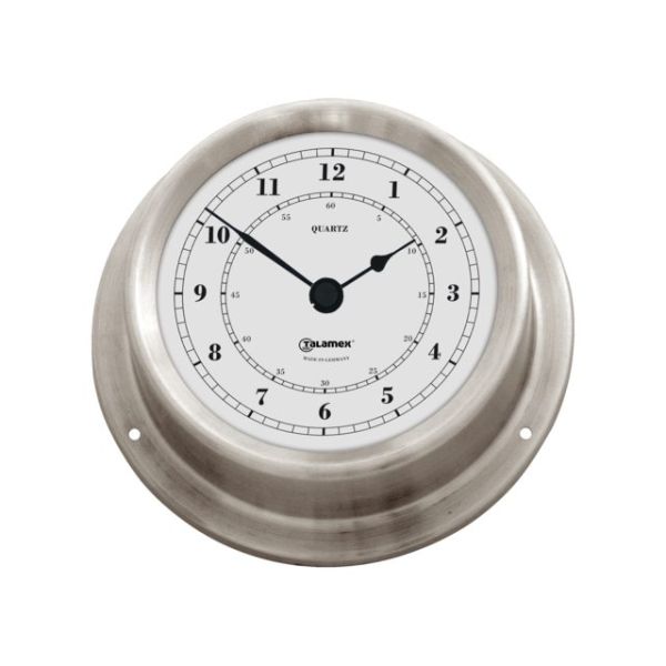 #Uhr Edelstahl 125/100mm