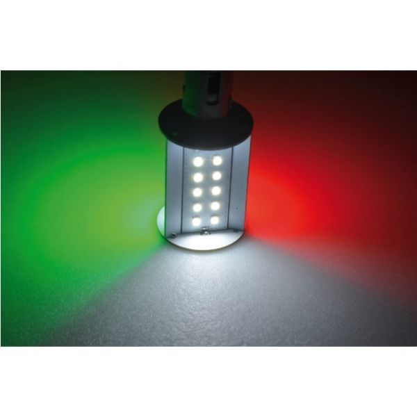 Led lamp led36 10-30V BAY15D tricolor