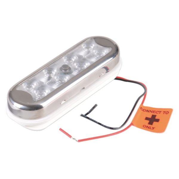 Biminilampe Rohr oder Flachmontage mit Schalter 12-24V