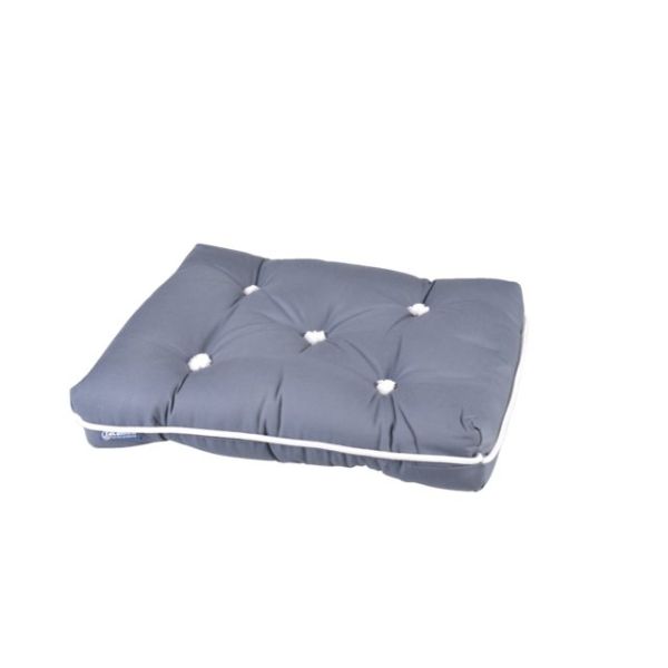 Kapok cushion anthracite single